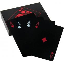 KELERINO. Speelkaarten Waterdicht – Special Edition - Rood / Zwart