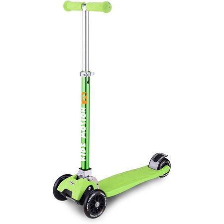 Kidz Motion - Step / Scooter - Groen - Opvouwbaar - 3 wielen