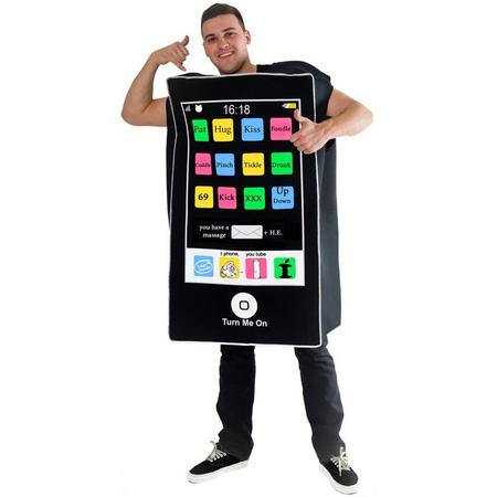 Smartphone pak kostuum - iphone 4 5 6 7 - schuim telefoonpak foam mobiele telefoon