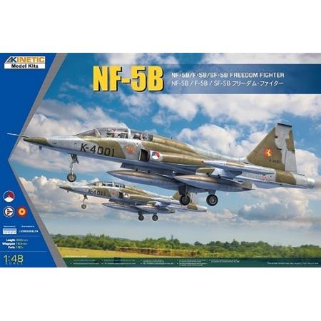 1:48 Kinetic 48117 NF-5B/F-5B/SF-5B Freedom Fighter II Plastic kit