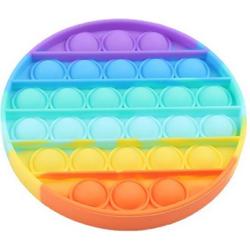 Pop It Fidget - Pop Bubble - Rond - Rainbow