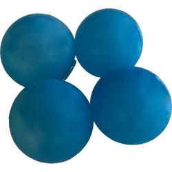 Sticky Balls - Glow in the Dark - Globbles - Blauw - 4 stuks