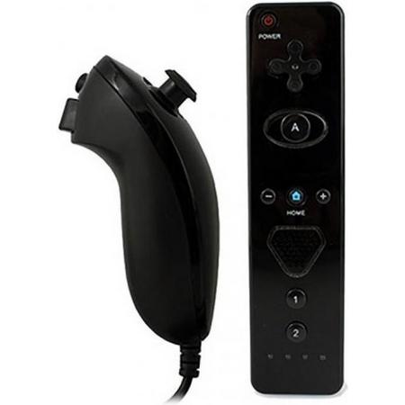 KMD Wireless Nunchuck & Freedom Remote (Black)