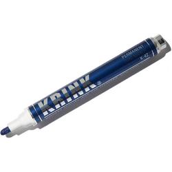 Krink K-42 Blauwe 3mm Verfstift - 10ml permanente alcoholbasis Inkt in metalen body