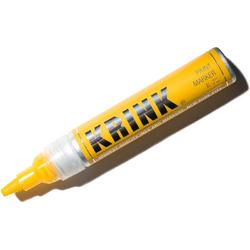 Krink K-75 Gele Paint Marker - 7mm Beitelpunt - Inkt op alcoholbasis in metalen body