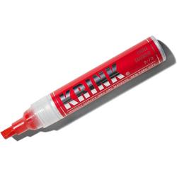 Krink K-75 Rode Paint Marker - 7mm Beitelpunt - Inkt op alcoholbasis in metalen body