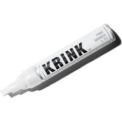 Krink K-75 Witte Paint Marker - 7mm Beitelpunt - Inkt op alcoholbasis in metalen body