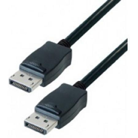 DisplayPort v1.2 kabel 2 meter zwart