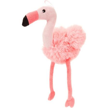 Kamparo Flavia Flamingo Knuffel 16 Cm Roze