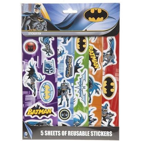 Kamparo Stickervellen Batman 5 Stuks