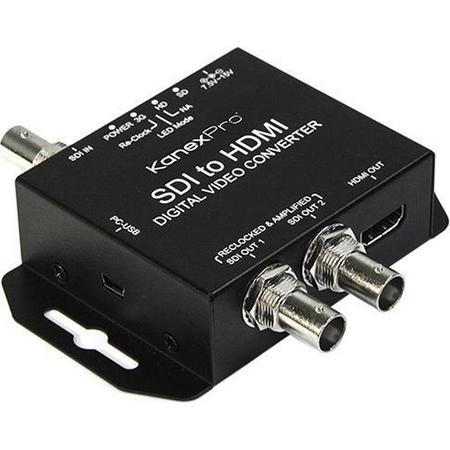 KanexPro SDI-SDHDXPRO kabeladapter/verloopstukje BNC HDMI Zwart