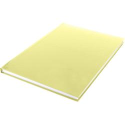 Dummyboek Kangaro A4 blanco hard cover 80 blad 100grs geel pastel
