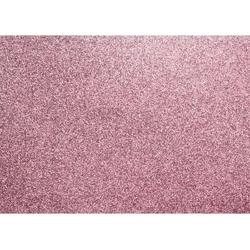 Glitterkarton   Oud roze - 50x70cm pak a 10 vel