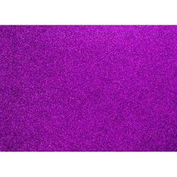 Glitterkarton   paars - 50x70cm pak a 10 vel