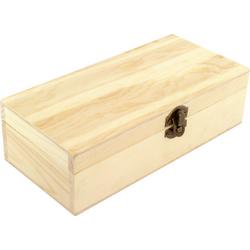 Kangaro hobbybox - 21 x 10 x 6,2cm - beukenhout - ongelakt - K-0035D830