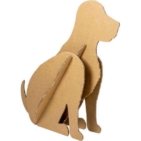 Kartonnen Hond - Hond - Cadeau van Duurzaam Karton - KarTent