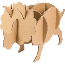 Kartonnen Triceratops Dinosaurus - Cadeau van Duurzaam Karton - Hobbykarton - KarTent