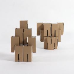 Kartonnen klik speelgoed - Cadeau van Duurzaam Karton - KarTent