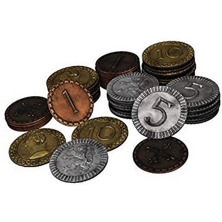 Clans of Caledonia: Set of Metal Coins