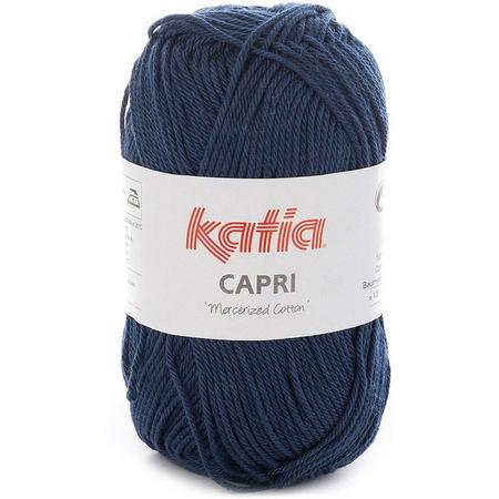 Katia Capri Katoen Garen - 82066 Donker Blauw