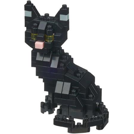 Nanoblock Black Cat NBC-281 by Kawada (kat)