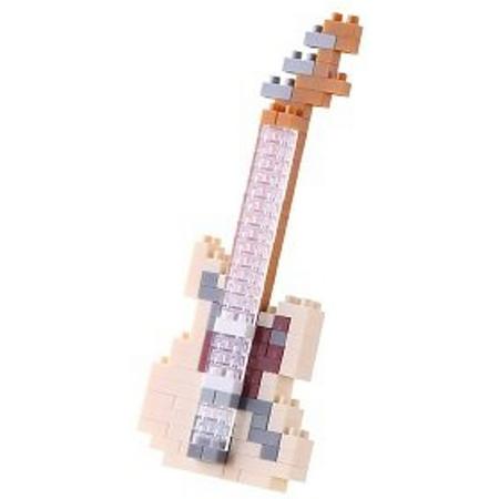 Nanoblock Electric Guitar Ivory NBC-147 by Kawada
