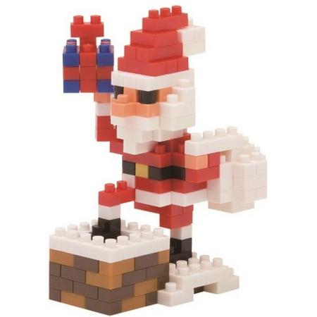 Nanoblock Santa Claus on the Chimney NBC-127 by Kawada