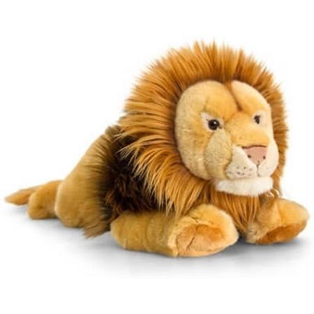 Keel Toys pluche leeuw knuffel 46 cm - knuffeldier