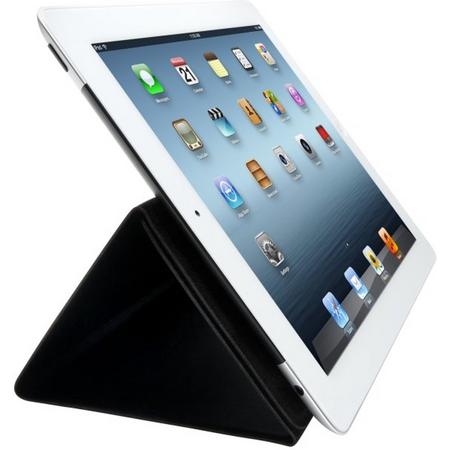 Kensington, Folio Case Micro Suction voor iPad 2 & New iPad (Zwart)