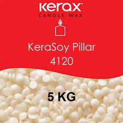 Kerax - 5KG - KeraSoy 4120 Pillar Wax - Pellets - Soja Was voor vrijstaande kaarsen - kaarsen maken