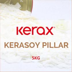 Kerax - KeraSoy 4120 Pillar Wax - Flakes - Soja Was voor vrijstaande kaarsen - kaarsen maken - pilar - 5KG