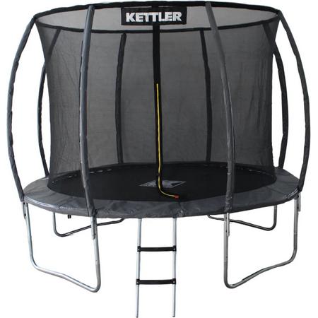 Kettler Trampoline Jump - 305cm - incl. net - incl. ladder - zwart