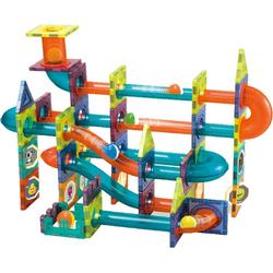 Kiddel XL Magnetische Knikkerbaan DIY Bouwset 96 stuks - Educatief & Creatief Speelgoed voor Kinderen kinderspeelgoed