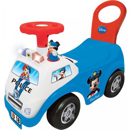 Kiddieland Loopwagen Mickey Ride On Police Jongens Blauw