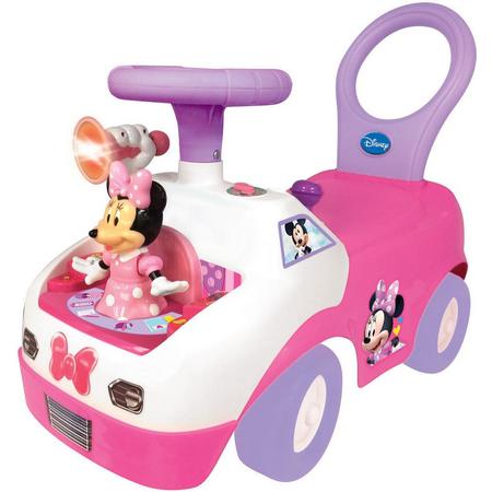 Kiddieland Loopwagen Minnie Mouse Ride On Meisjes Wit/roze