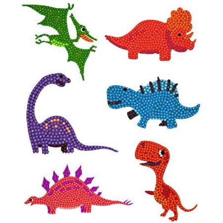 Diamond Painting stickers - Dino - Dinosaurus - Dinos - Dinos