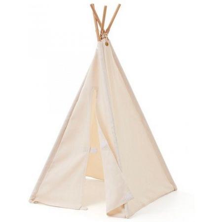 Kids Concept Tipi Tent Mini H:75cm Gebroken Wit