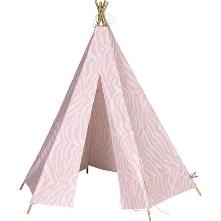 KidsDepot Zebra Flamingo Tipi Tent