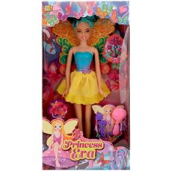 Kids Fun Tienerpop Princess Eva 30 Cm Turquoise/geel