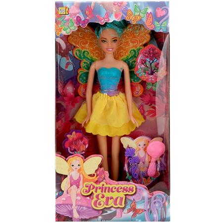 Kids Fun Tienerpop Princess Eva 30 Cm Turquoise/geel