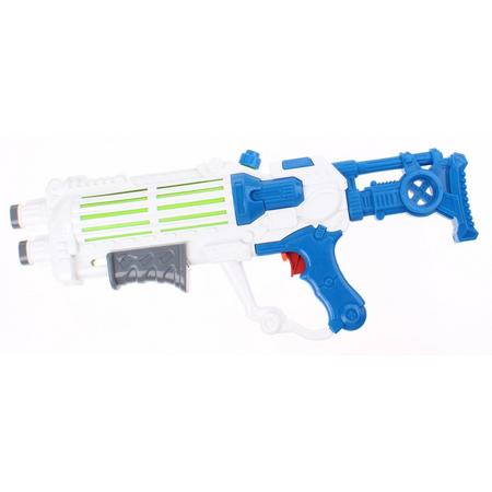 Kids Fun Waterpistool Space Gun 48 Cm Wit/blauw
