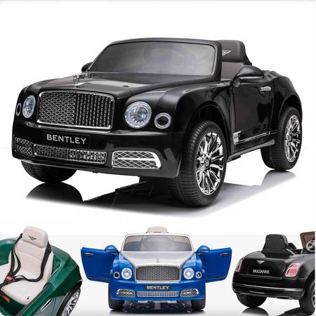 Bentley Mulsanne Elektrische Kinderauto Zwart