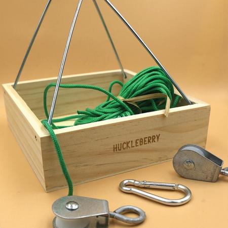 Kikkerland - Huckleberry kabel transport - Buitenspelen