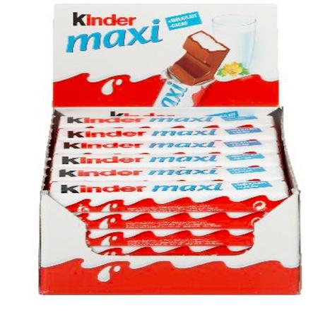 Kinder Maxi chocolade - 36 x 21 gram