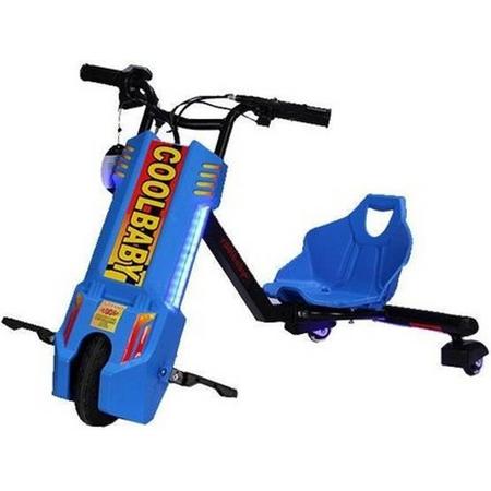 KinderCar Elektrische Drift Trike Kart 150w 36V blauw
