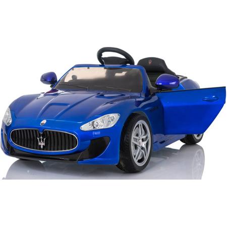 Maserati Granturismo 12v Metallic blauw afstandsbediening Bomvol