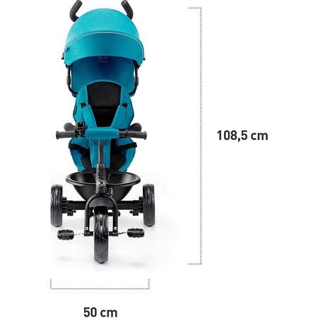 Aston de perfecte driewieler voor kindjes van 9 maanden tot en met 5 jaar oud. Met duwstang en veiligheidsgordels en bekerhouder  -  fiets