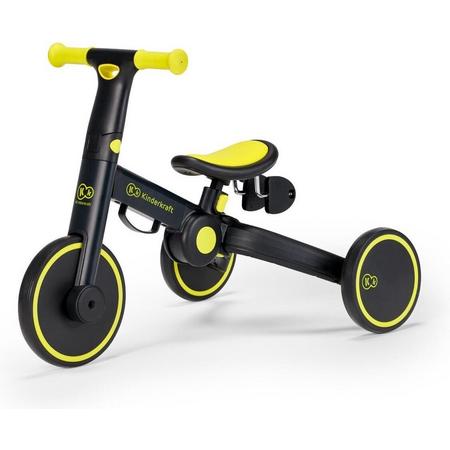 Kinderkraft 4Trike Vouw driewieler - Loopfiets - Balance Bike - Black Volt