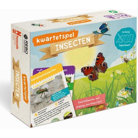 Kinderboeken Icob Insecten - Insectenboek en kwartetspel insecten