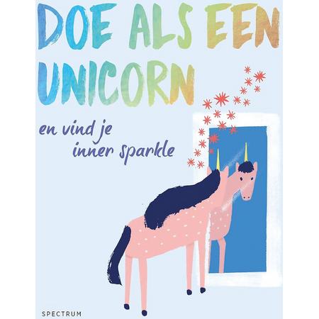 Kinderboeken Unieboek Doeboek - Doe als een unicorn en vind je inner sparkle